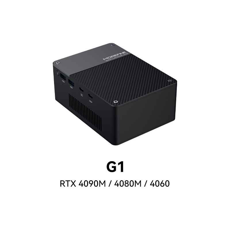 MOREFINE G1 eCPU,外置显卡坞 RTX 4060,  RTX 4080, RTX 4090M